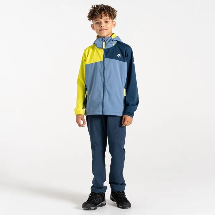Dare 2b Softshell Jackets Cheer Softshell Jacket Coronet Blue Moonlight Denim 8211 Kids