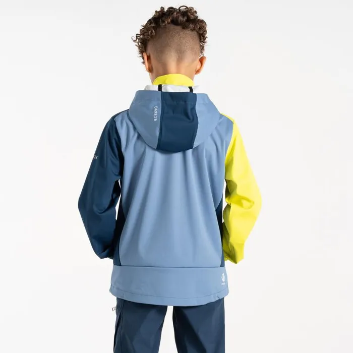 Dare 2b Softshell Jackets Cheer Softshell Jacket Coronet Blue Moonlight Denim 8211 Kids
