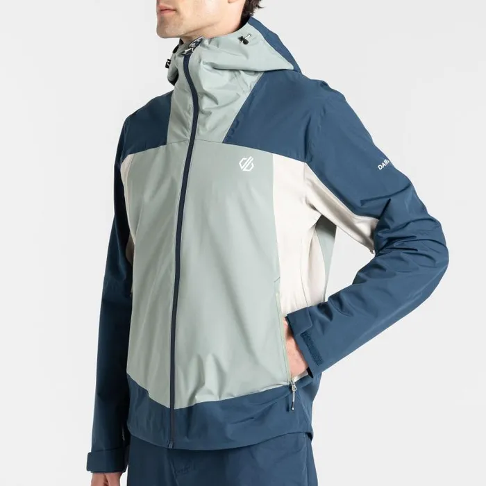 Dare 2b Waterproof Jackets Endurance Waterproof Jacket Green Moonlight Denim 8211 Men