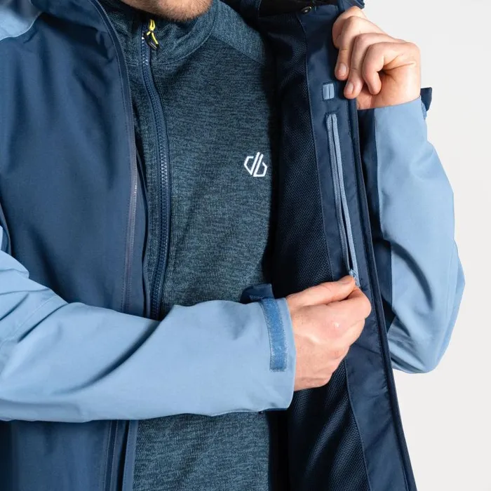 Dare 2b Waterproof Jackets Torrek Mountain Waterproof Jacket Moonlight Denim Blue 8211 Men