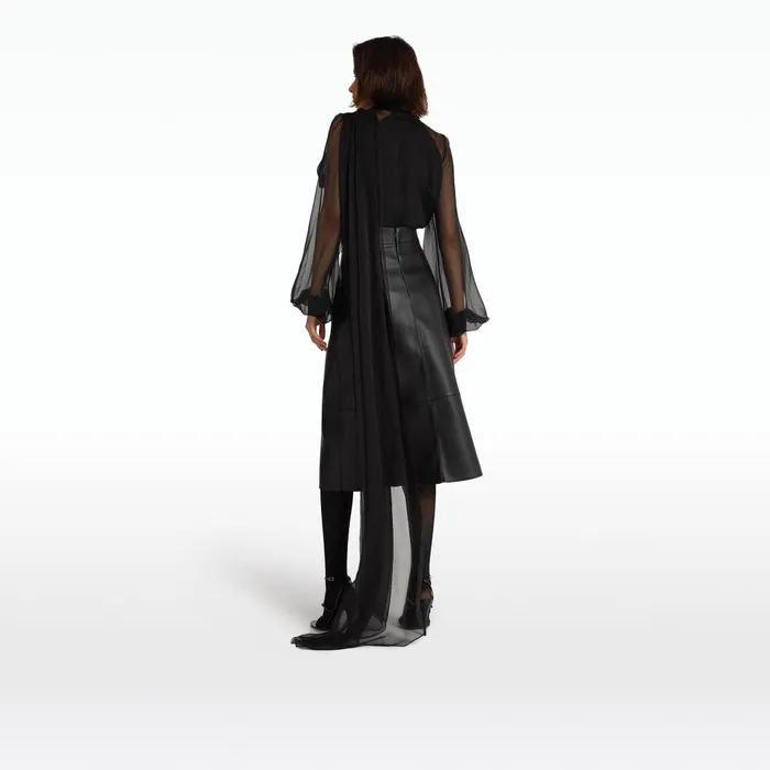 Delfinane Black Top Women Safiyaa Tops