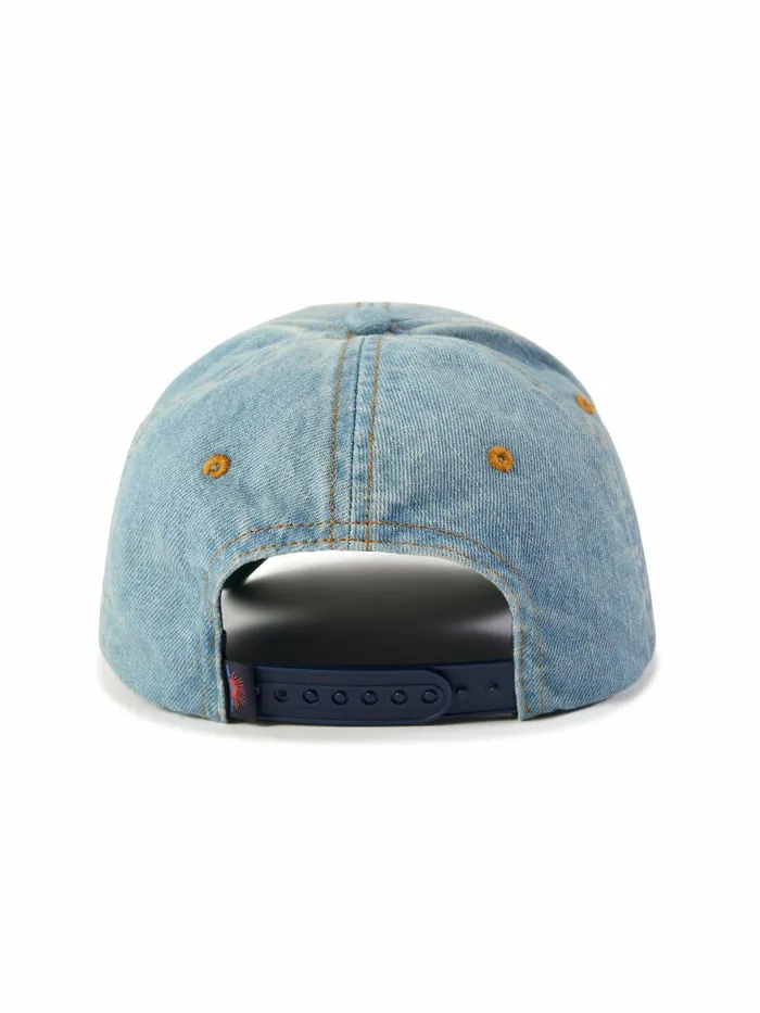 Denim Baseball Hat 8211 Mountain Indigo Wash Mountain Indigo Wash MenWomen Faherty Hats