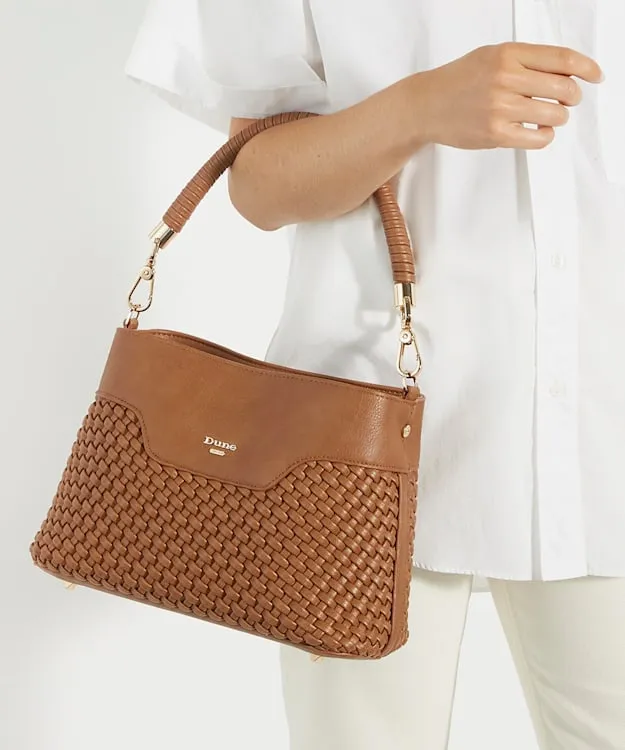 Dinidelphie Tan Top Handle Shoulder Bag Dune London Brown Women Dune London Handbags Dinidelphie Tan Top Handle Shoulder Bag Dune London Brown Women Dune London Handbags