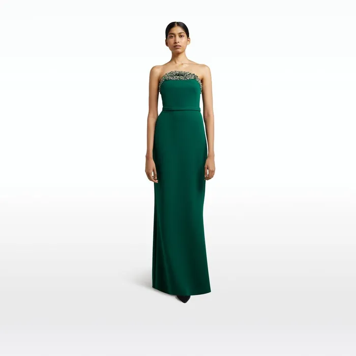 Donatella Botanic Long Dress Women Safiyaa Dresses