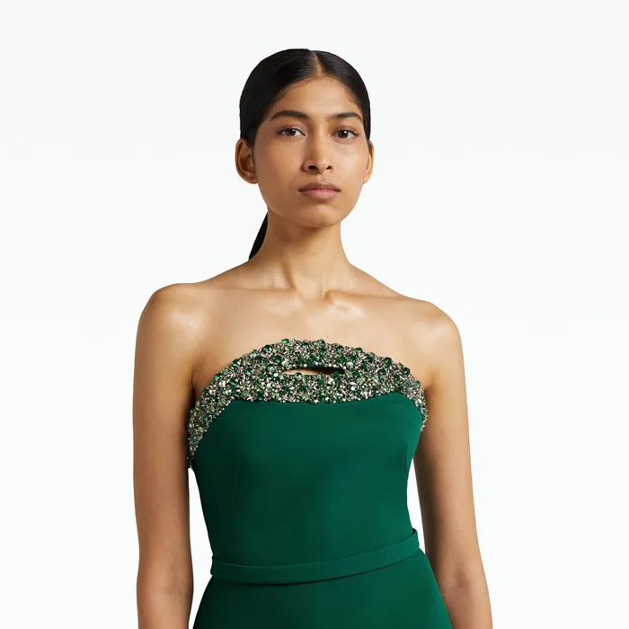 Donatella Botanic Long Dress Women Safiyaa Dresses
