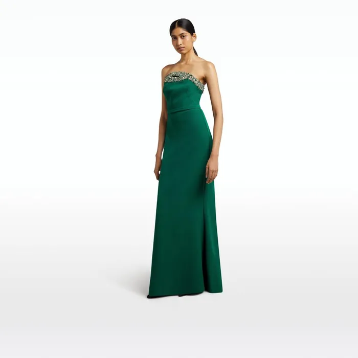 Donatella Botanic Long Dress Women Safiyaa Dresses