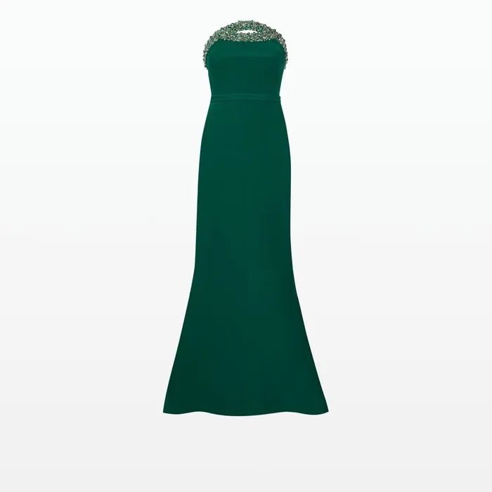 Donatella Botanic Long Dress Women Safiyaa Dresses