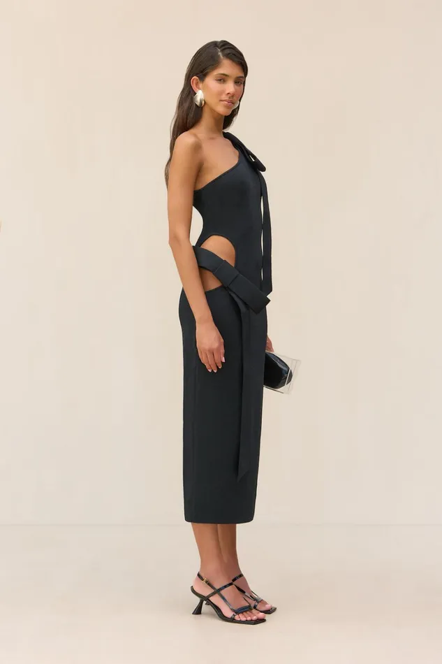 Dresses Women Cult Gaia BLENDA KNIT DRESS 8211 BLACK Dresses Women Cult Gaia BLENDA KNIT DRESS 8211 BLACK