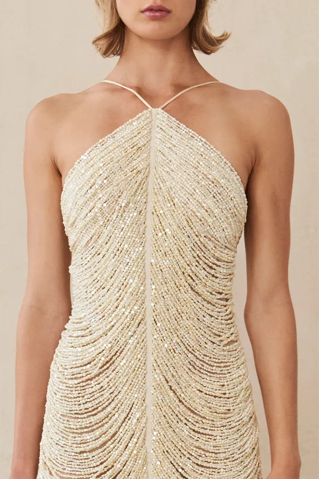 Dresses Women Cult Gaia DOMINA DRESS 8211 OFF WHITE Dresses Women Cult Gaia DOMINA DRESS 8211 OFF WHITE