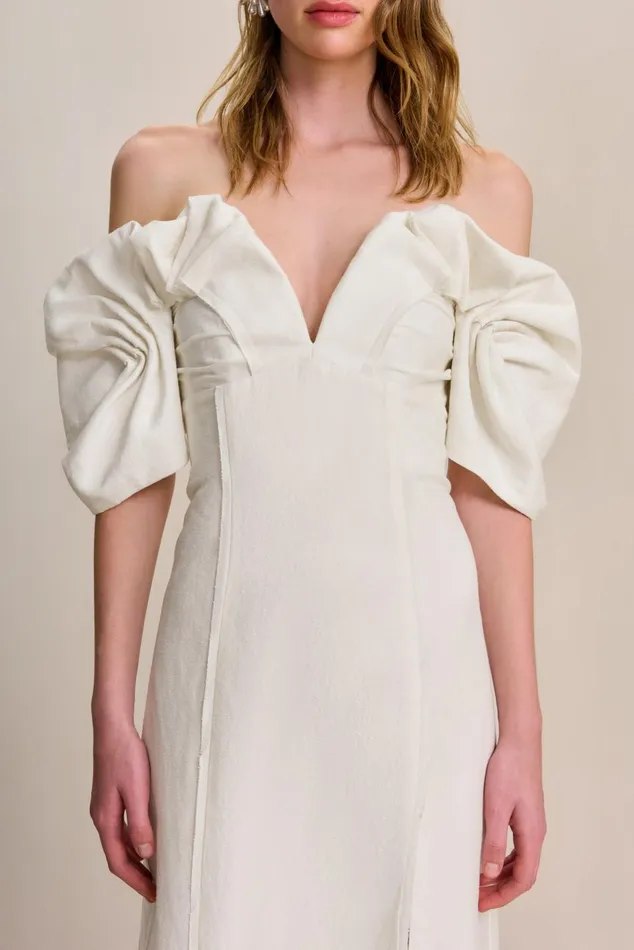 Dresses Women Cult Gaia MUNA DRESS 8211 OFF WHITE Dresses Women Cult Gaia MUNA DRESS 8211 OFF WHITE
