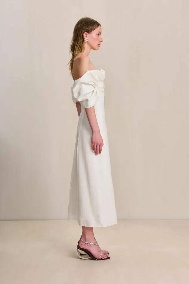 Dresses Women Cult Gaia MUNA DRESS 8211 OFF WHITE Dresses Women Cult Gaia MUNA DRESS 8211 OFF WHITE