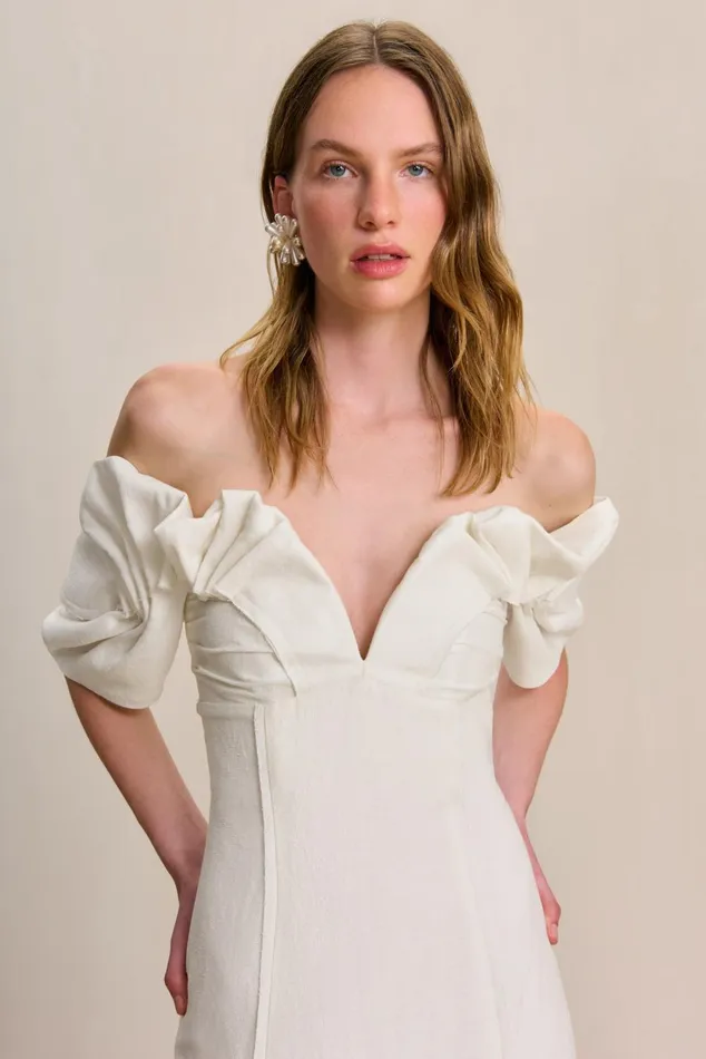 Dresses Women Cult Gaia MUNA DRESS 8211 OFF WHITE Dresses Women Cult Gaia MUNA DRESS 8211 OFF WHITE