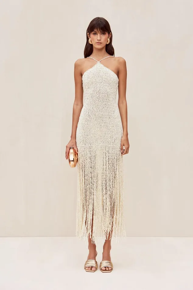 Dresses Women Cult Gaia WARRIN GOWN 8211 OFF WHITE