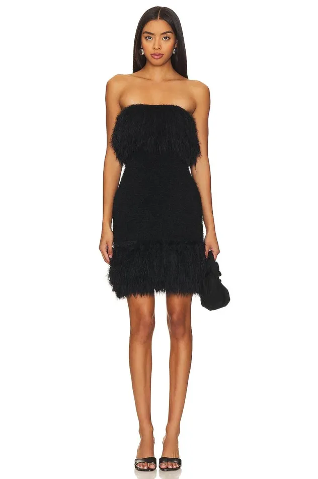 Dresses Women Lovers and Friends Elsa Sweater Dress Black