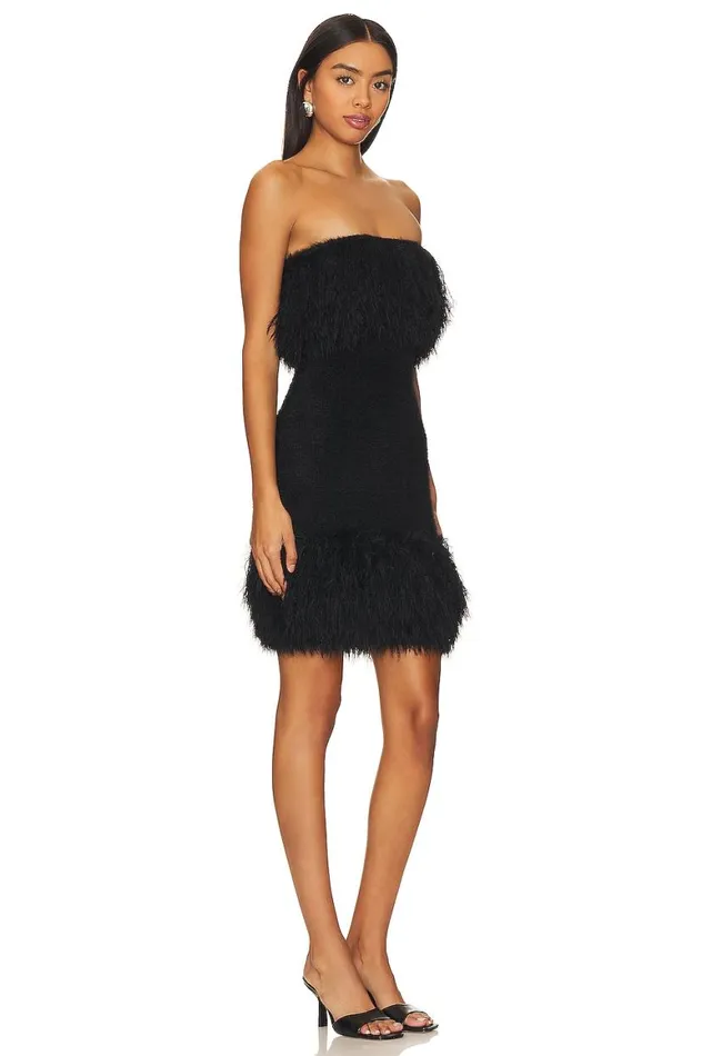 Dresses Women Lovers and Friends Elsa Sweater Dress Black