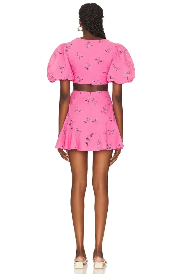 Dresses Women Lovers and Friends Farrah Mini Dress Fuchsia Pink
