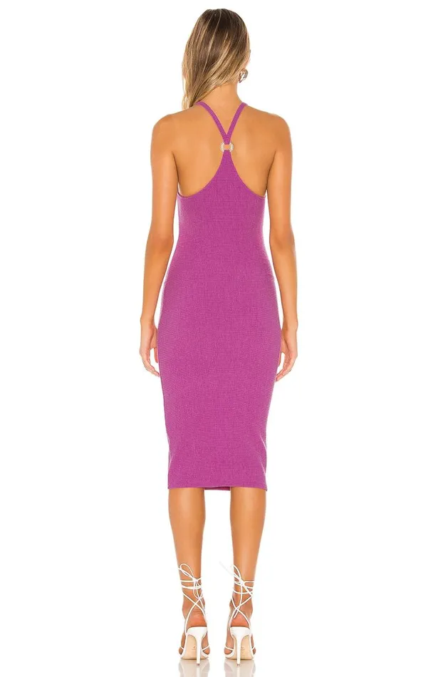 Dresses Women Lovers and Friends Lydia Midi Dress Punch Purple
