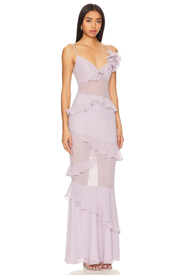 Dresses Women Lovers and Friends Wisteria Gown Periwinkle Purple
