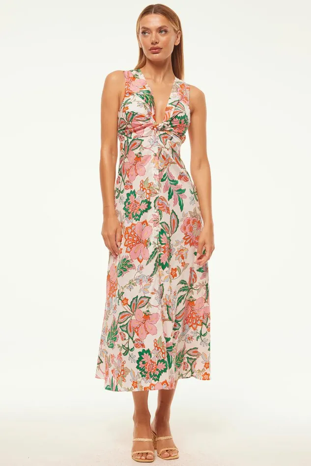 Dresses Women MISA Los Angeles NAJAH DRESS Casablanca Floral