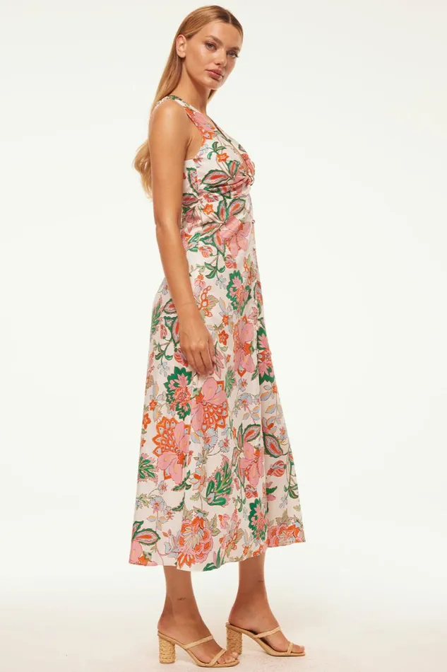 Dresses Women MISA Los Angeles NAJAH DRESS Casablanca Floral
