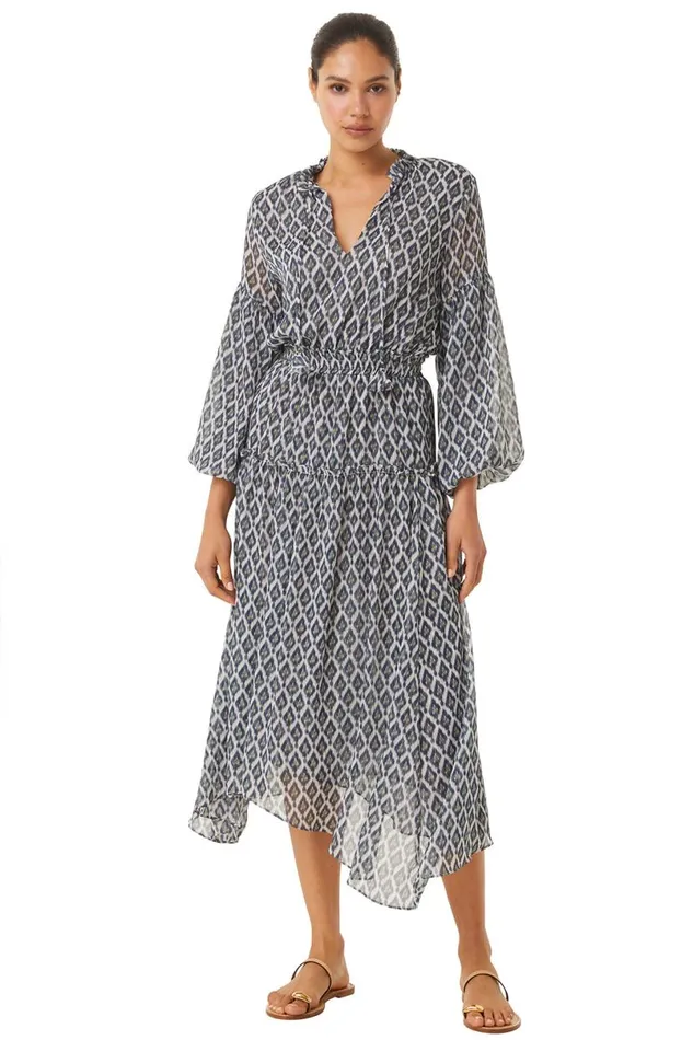 Dresses Women MISA Los Angeles TASIA DRESS Peridot Eyes