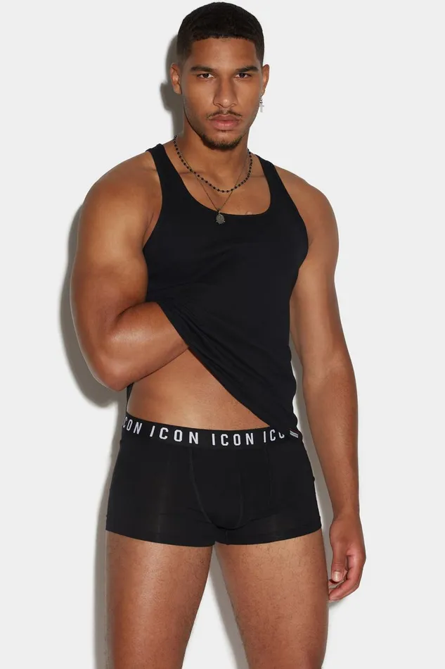 Dsquared2 Basic Underwear Tank Top BLACK Men Underwear