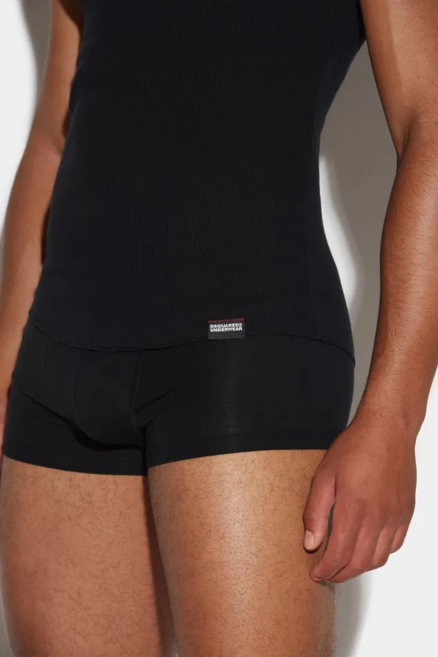 Dsquared2 Basic Underwear Tank Top BLACK Men Underwear Dsquared2 Basic Underwear Tank Top BLACK Men Underwear