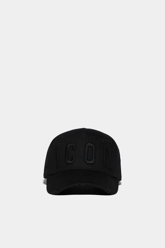 Dsquared2 Be Icon Baseball Cap BLACK MenWomen Headwear