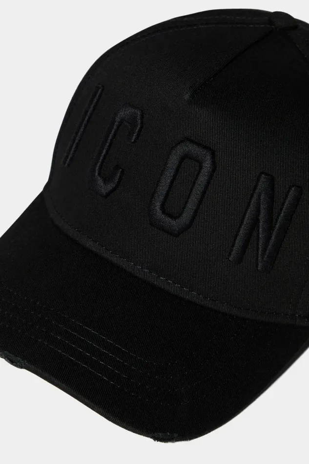 Dsquared2 Be Icon Baseball Cap BLACK MenWomen Headwear Dsquared2 Be Icon Baseball Cap BLACK MenWomen Headwear