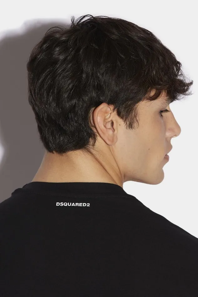 Dsquared2 Be Icon Round Neck TShirt BLACK Men Underwear Dsquared2 Be Icon Round Neck TShirt BLACK Men Underwear