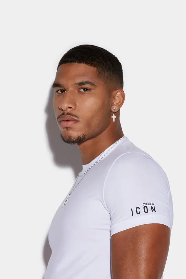 Dsquared2 Be Icon Underwear Tshirt WHITE Men Underwear Dsquared2 Be Icon Underwear Tshirt WHITE Men Underwear