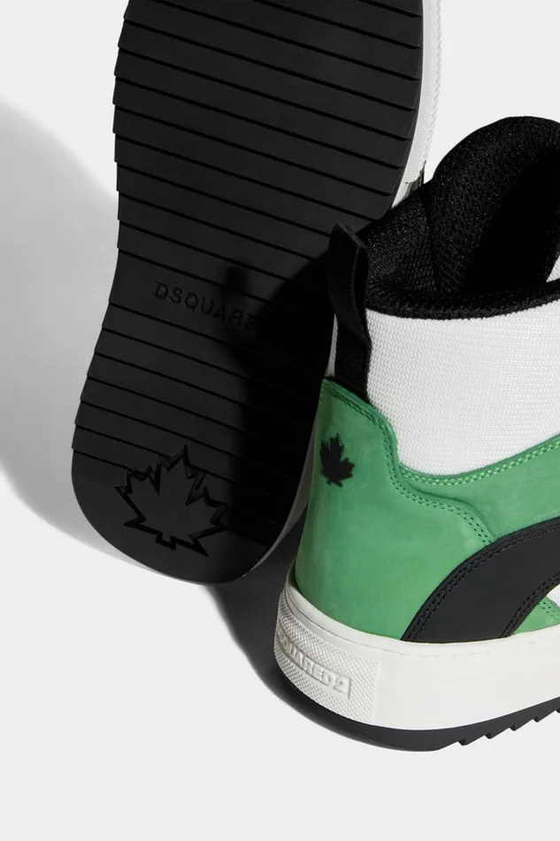 Dsquared2 Boogie Sneakers GREEN Women Sneakers Dsquared2 Boogie Sneakers GREEN Women Sneakers