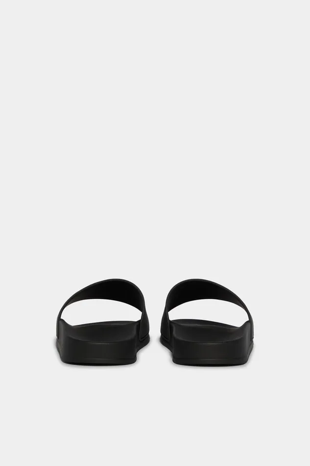Dsquared2 Ceresio 9 Slides BLACK Men Slides Dsquared2 Ceresio 9 Slides BLACK Men Slides