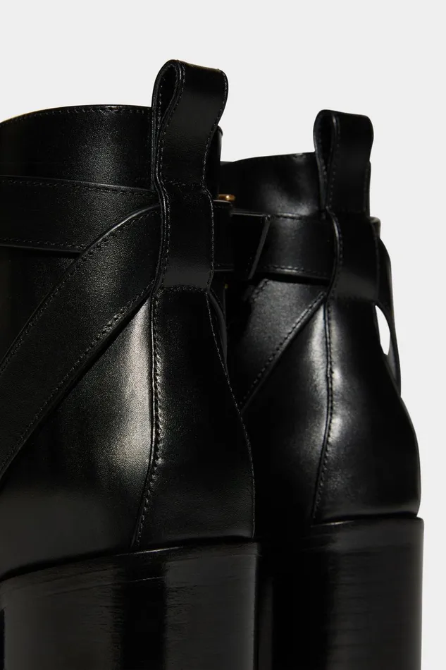 Dsquared2 D2 Statement Ankle Boots BLACK Women Boots Dsquared2 D2 Statement Ankle Boots BLACK Women Boots