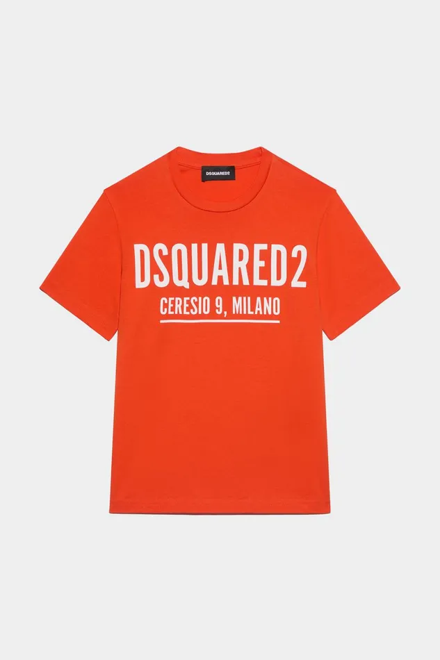 Dsquared2 D2Kids Relax TShirt ORANGE Kids Junior