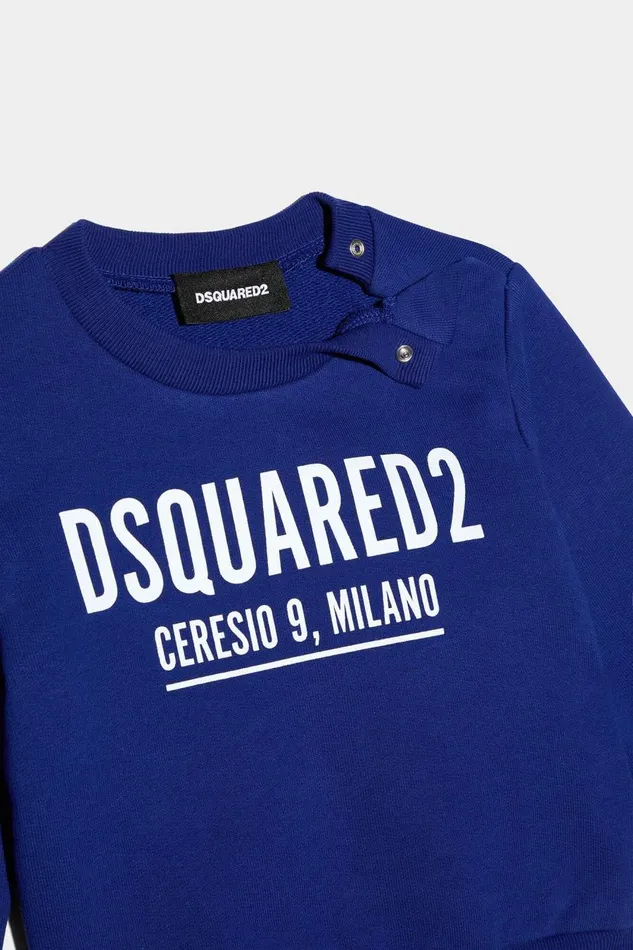 Dsquared2 D2Kids Sweatshirt BLUE Kids New Born Dsquared2 D2Kids Sweatshirt BLUE Kids New Born
