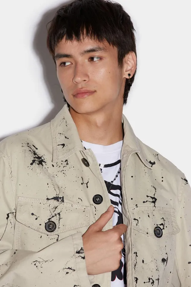 Dsquared2 Drawstring Trench Blazer BEIGE Men Suits and Blazer Dsquared2 Drawstring Trench Blazer BEIGE Men Suits and Blazer