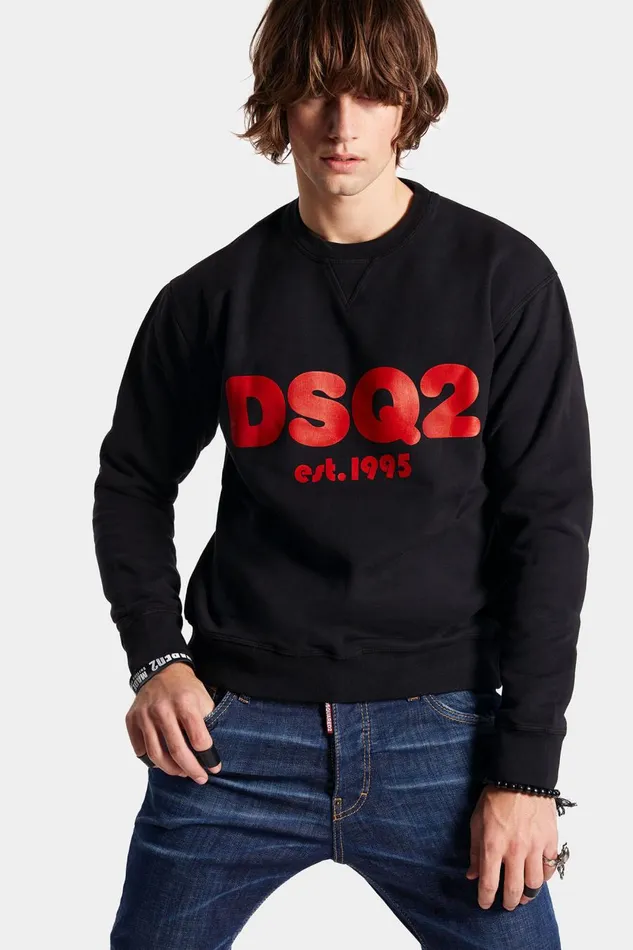 Dsquared2 Dsq2 Cool Sweatshirt BLACK Men Sweatshirts