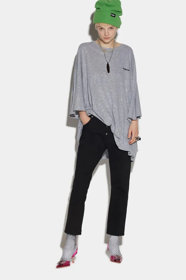 Dsquared2 Dyed Cool Girl Jeans BLACK Women Jeans