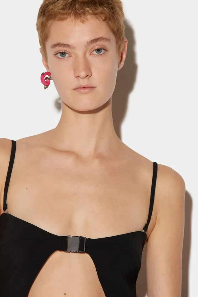 Dsquared2 Flames Earring PINK Women Jewellery Dsquared2 Flames Earring PINK Women Jewellery
