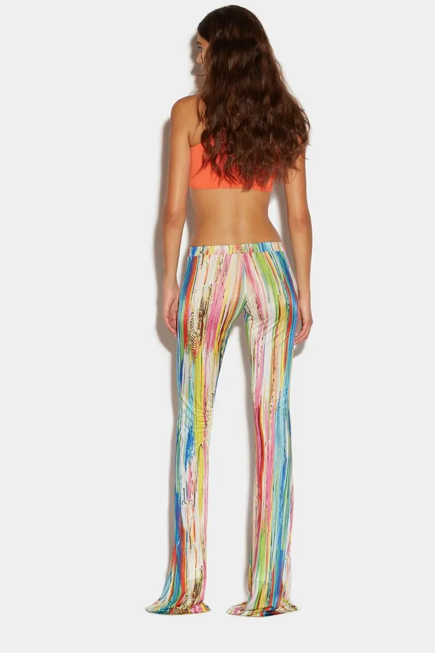 Dsquared2 Flared Jogging Pants FANTASY Women Trousers Dsquared2 Flared Jogging Pants FANTASY Women Trousers