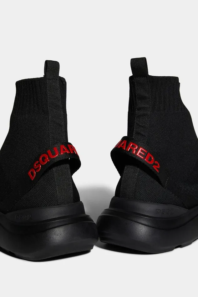 Dsquared2 Fly Sneakers BLACK Men Sneakers Dsquared2 Fly Sneakers BLACK Men Sneakers