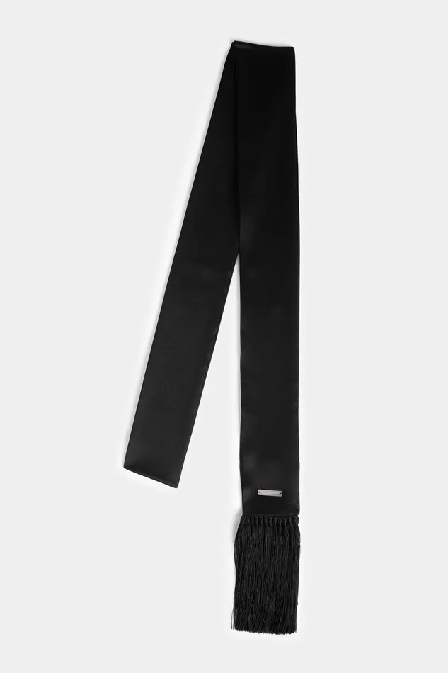 Dsquared2 Holiday Party Stole BLACK Men Scarves