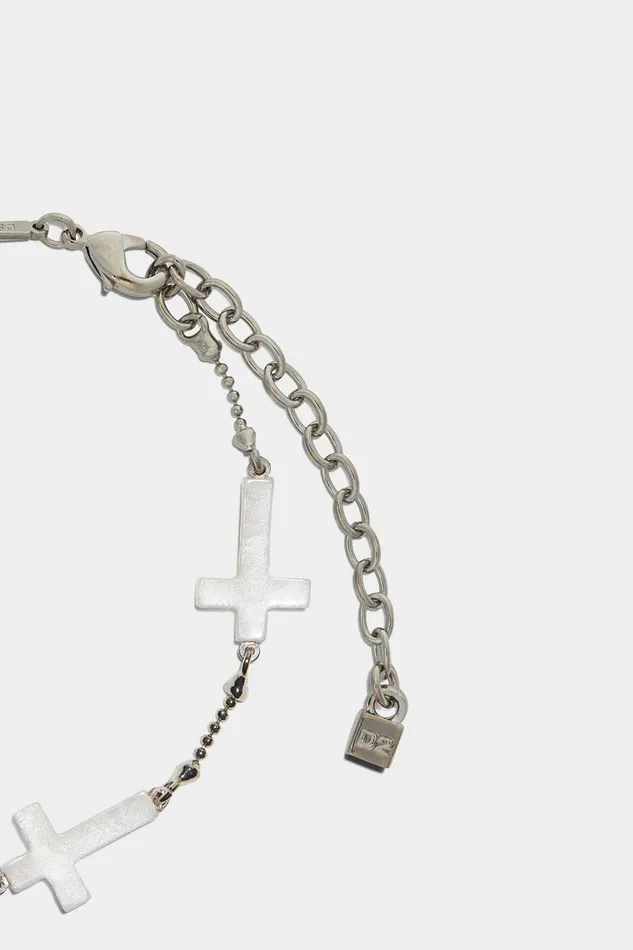 Dsquared2 Jesus Bracelet SILVER MenWomen Jewellery Dsquared2 Jesus Bracelet SILVER MenWomen Jewellery
