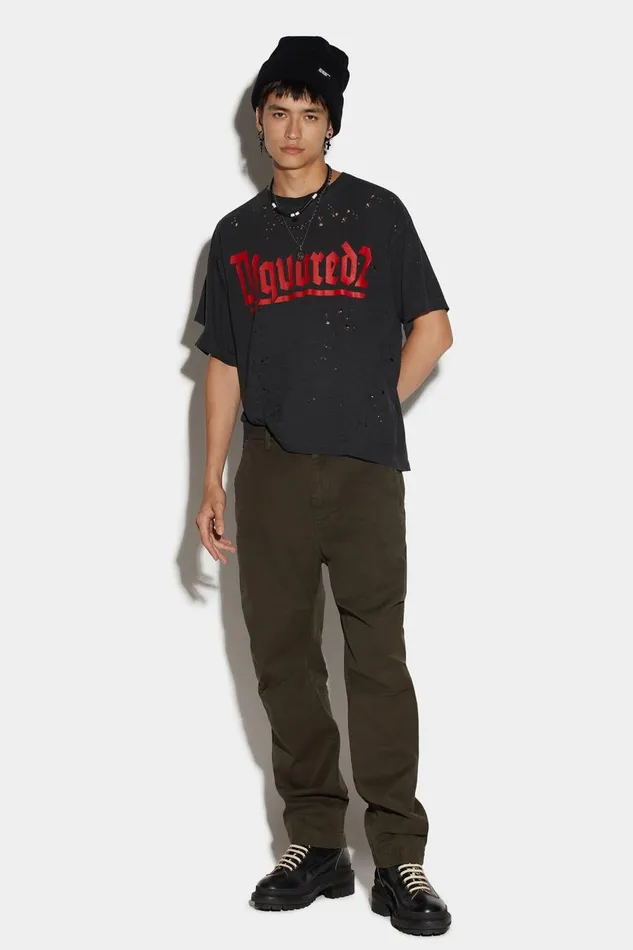 Dsquared2 Osaka Pants MILITARY Men Trousers