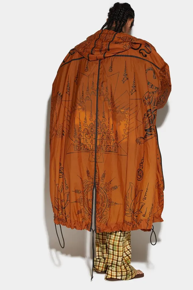 Dsquared2 Parka Coat FANTASY Men Coats and Outerwear Dsquared2 Parka Coat FANTASY Men Coats and Outerwear