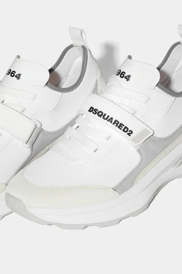 Dsquared2 Slash Sneakers WHITE Men Sneakers Dsquared2 Slash Sneakers WHITE Men Sneakers