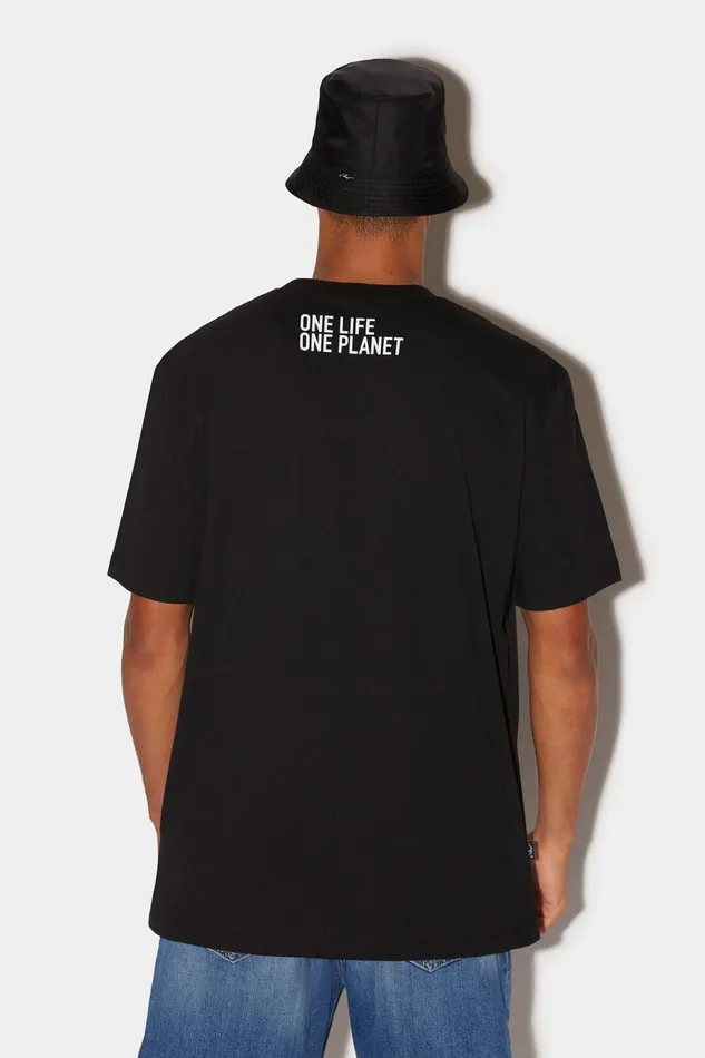 Dsquared2 Smurfs Regular TShirt BLACK Men TShirt and Polo