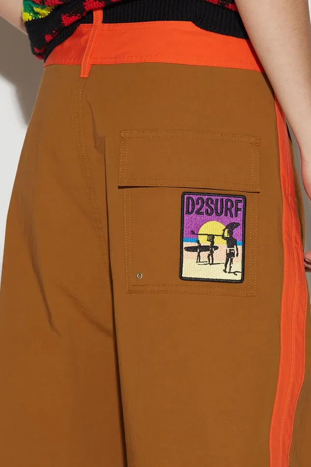 Dsquared2 Sunset Pants BROWN Men Trousers Dsquared2 Sunset Pants BROWN Men Trousers