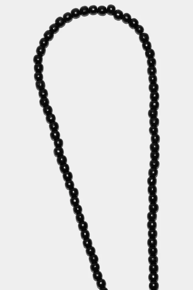 Dsquared2 Tassels Necklace BLACK MenWomen Jewellery Dsquared2 Tassels Necklace BLACK MenWomen Jewellery